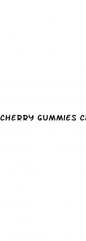 cherry gummies cbd