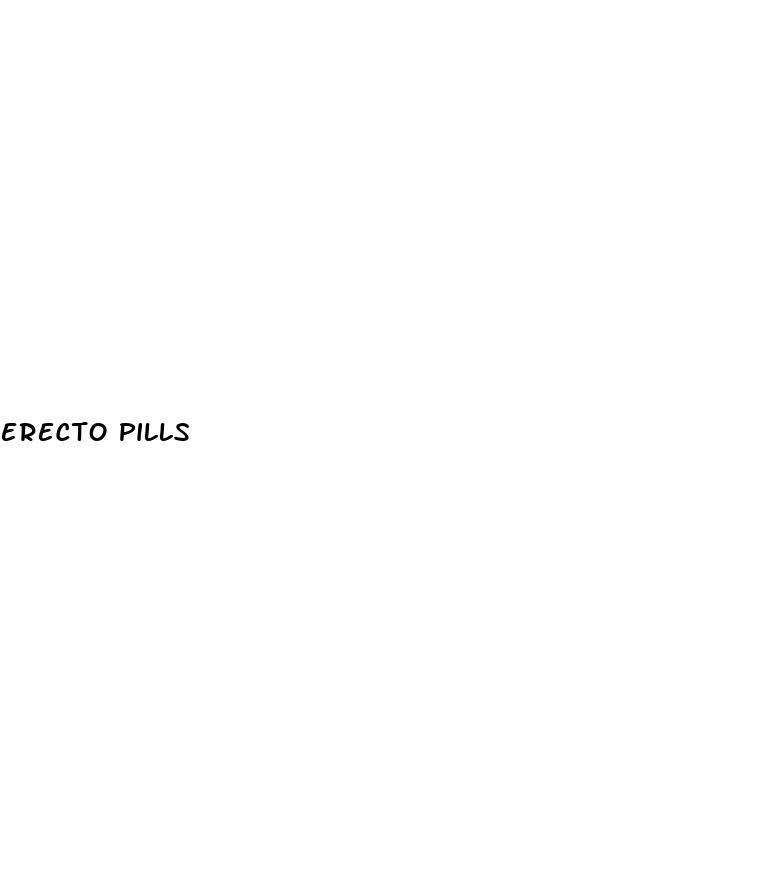 erecto pills