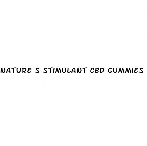 nature s stimulant cbd gummies reviews