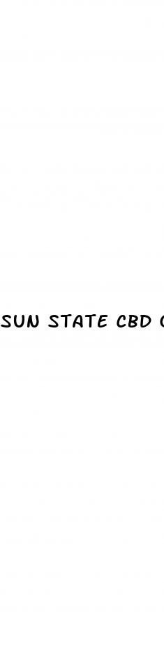 sun state cbd gummies