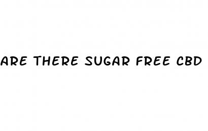 are there sugar free cbd gummies