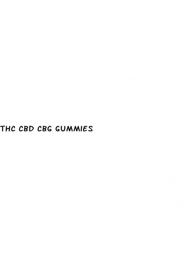 thc cbd cbg gummies