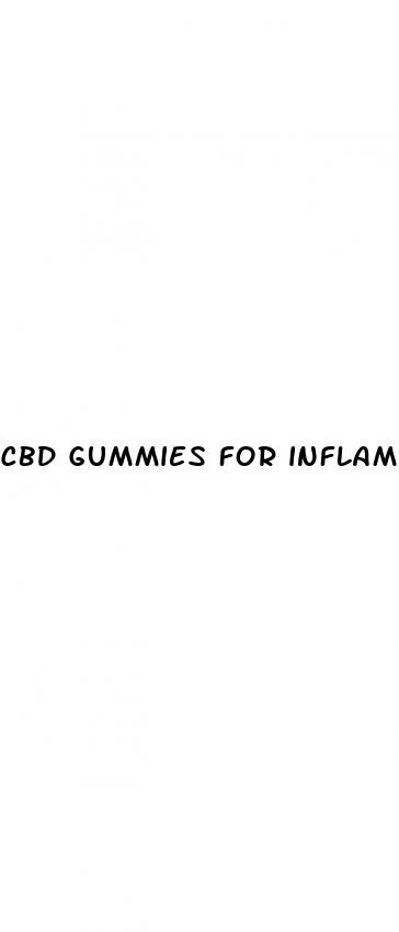 cbd gummies for inflamation