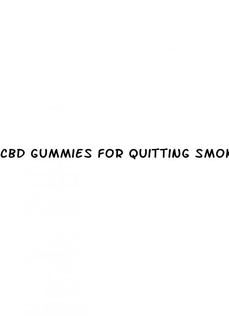 cbd gummies for quitting smoking cigarettes where to buy