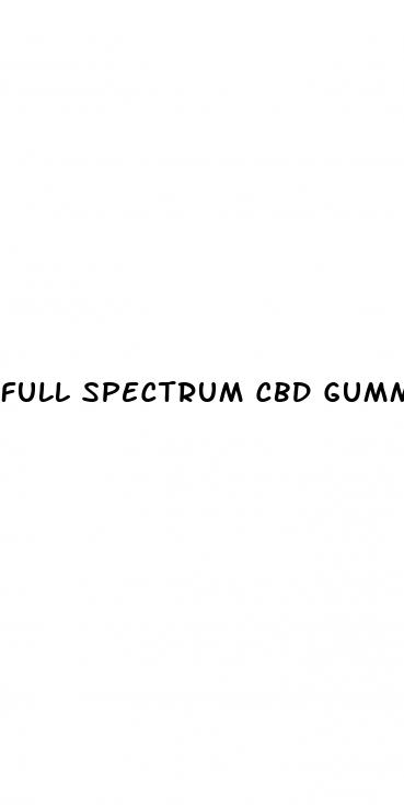 full spectrum cbd gummies drug test