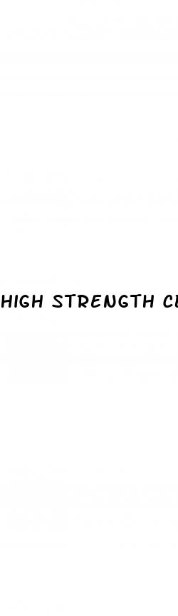 high strength cbd gummies