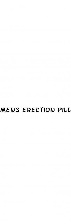 mens erection pills