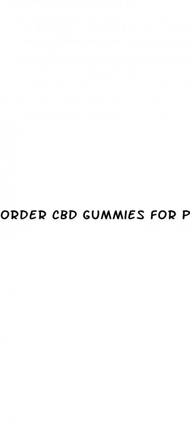order cbd gummies for pain