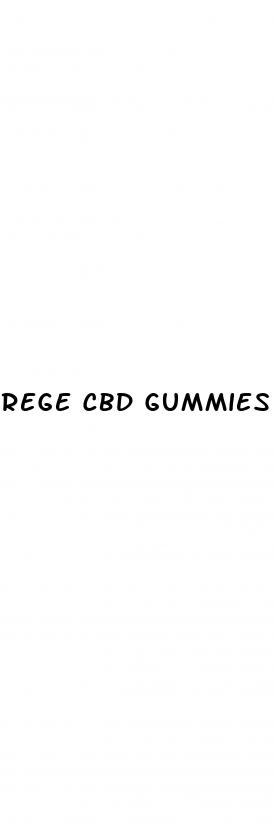 rege cbd gummies