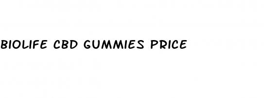 biolife cbd gummies price
