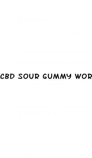 cbd sour gummy worms