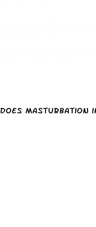 does masturbation increase penis size