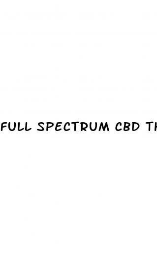 full spectrum cbd thc gummies