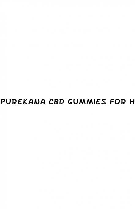 purekana cbd gummies for hair