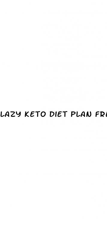lazy keto diet plan free