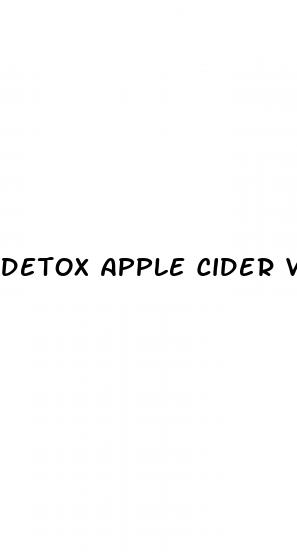 detox apple cider vinegar