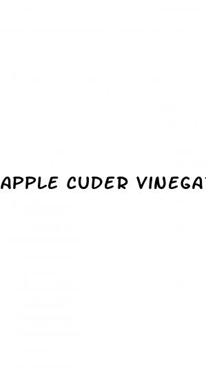 apple cuder vinegar