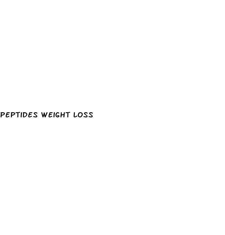 peptides weight loss