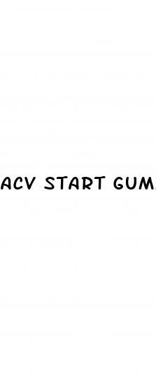 acv start gummies
