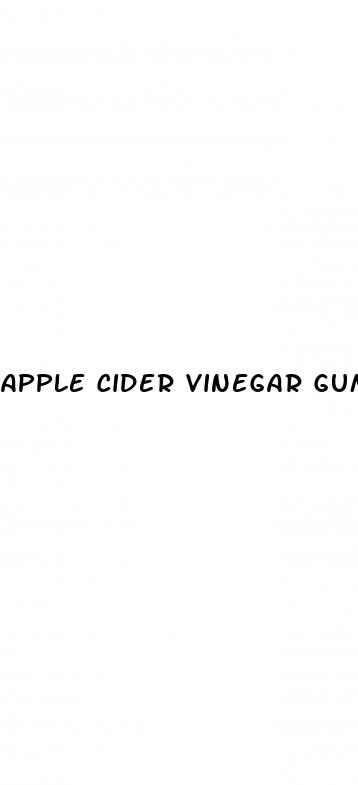 apple cider vinegar gummies are they good for you