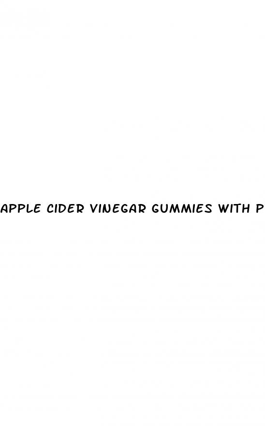 apple cider vinegar gummies with probiotics