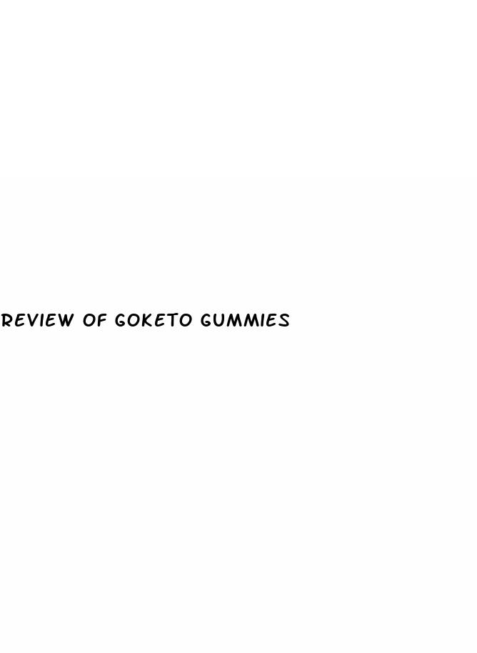 review of goketo gummies