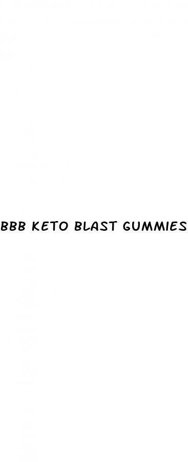 bbb keto blast gummies