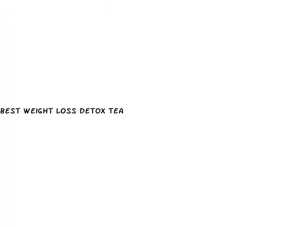 best weight loss detox tea