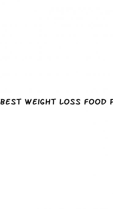 best weight loss food program