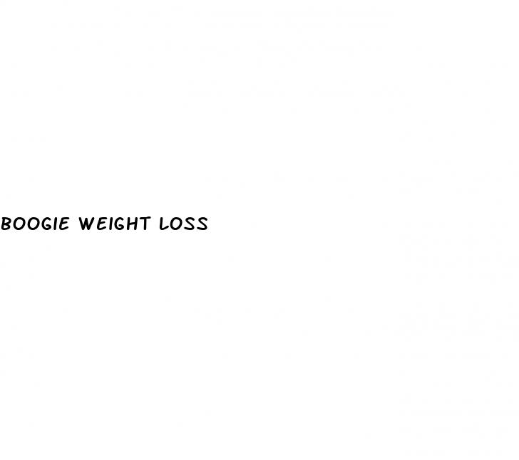 boogie weight loss