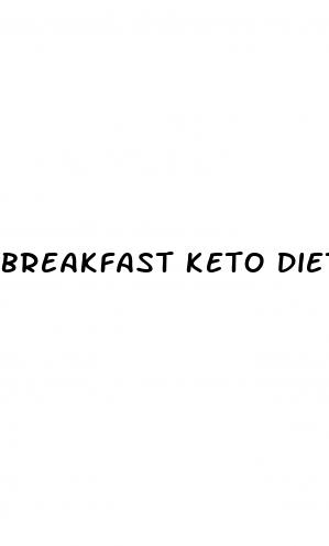 breakfast keto diet
