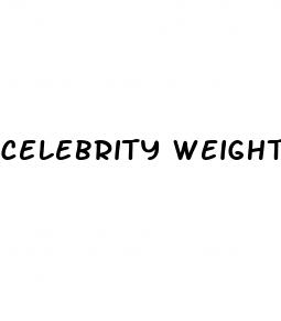 celebrity weight loss