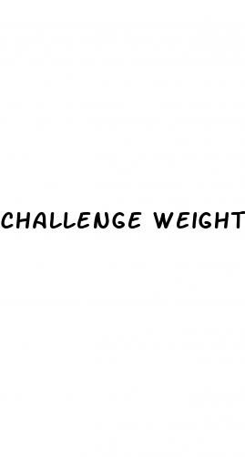 challenge weight loss