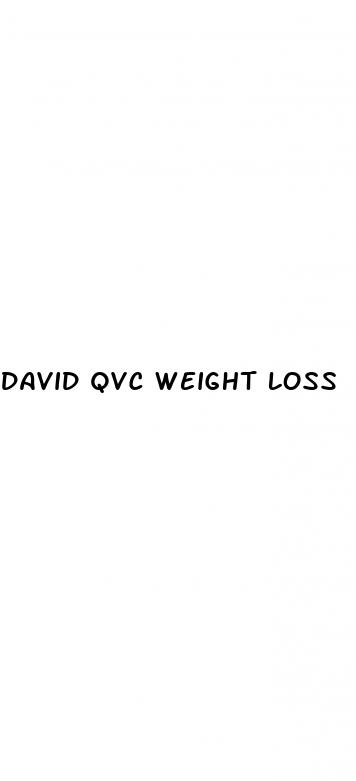 david qvc weight loss