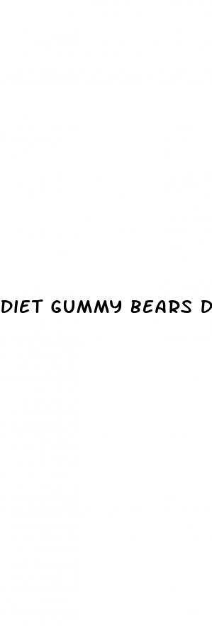 diet gummy bears dragons den