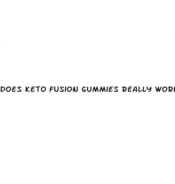 does keto fusion gummies really work