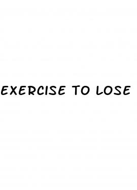 exercise to lose weight fast at home