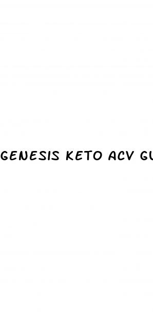 genesis keto acv gummies review