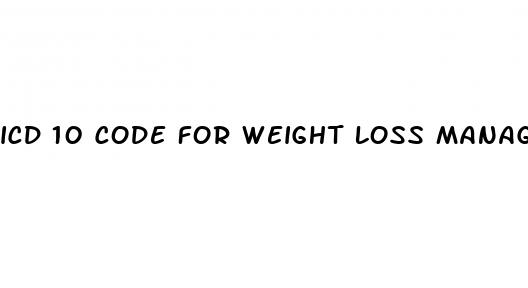 icd 10 code for weight loss management