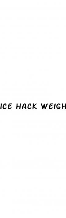 ice hack weight loss scam