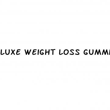 luxe weight loss gummies