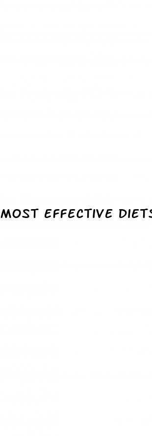 most effective diets for rapid weight loss