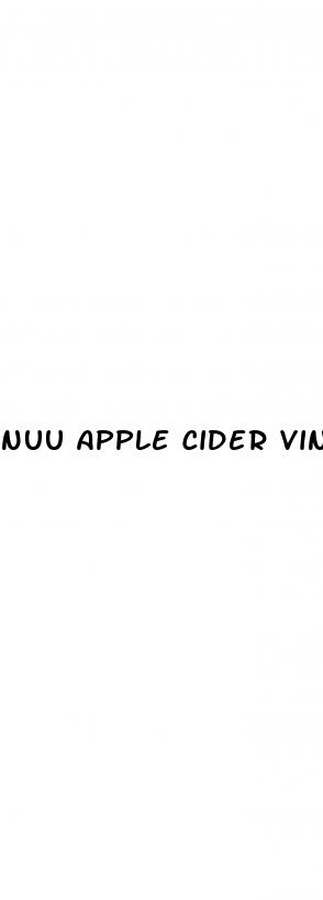 nuu apple cider vinegar gummies