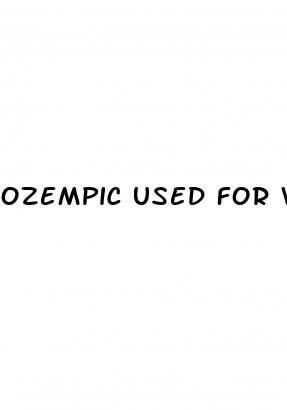 ozempic used for weight loss