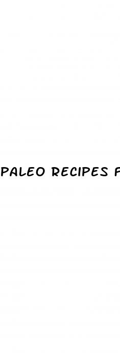 paleo recipes for weight loss