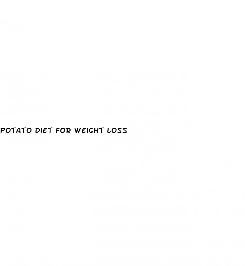 potato diet for weight loss