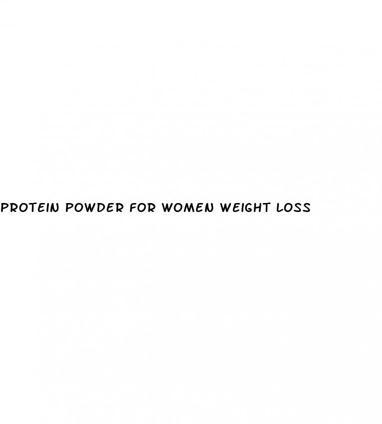 protein powder for women weight loss