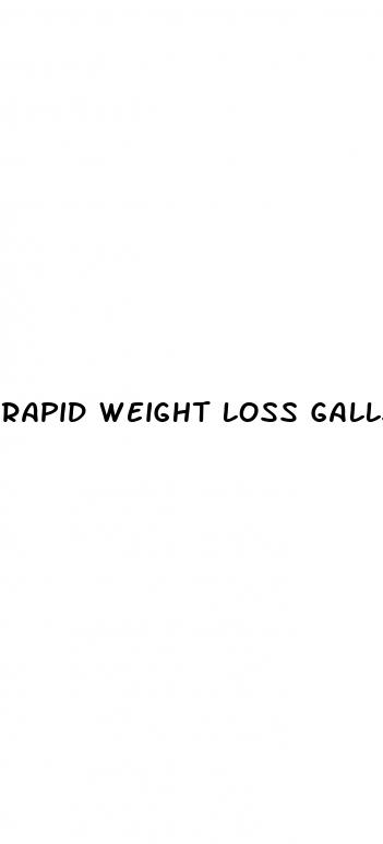 rapid weight loss gallstones