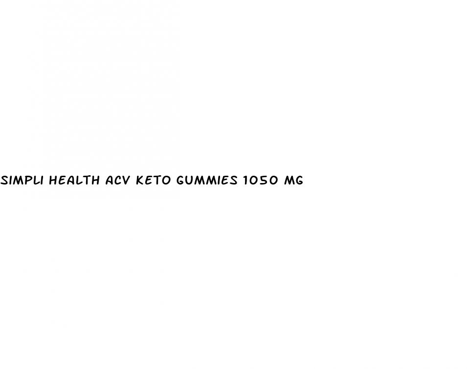simpli health acv keto gummies 1050 mg