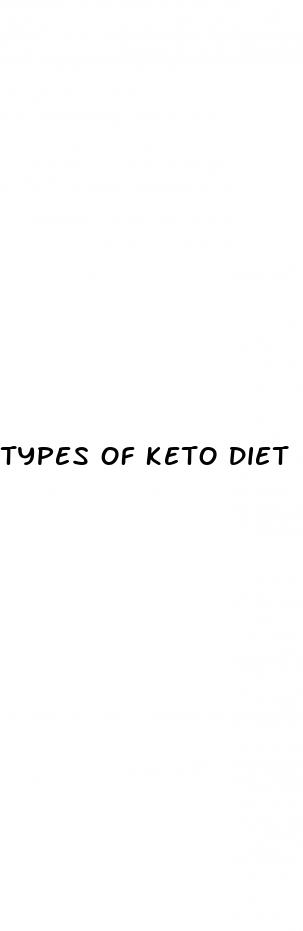 types of keto diet